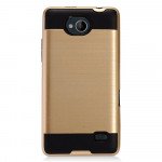 Wholesale ZTE Tempo, N9131 Armor Hybrid Case (Champagne Gold)